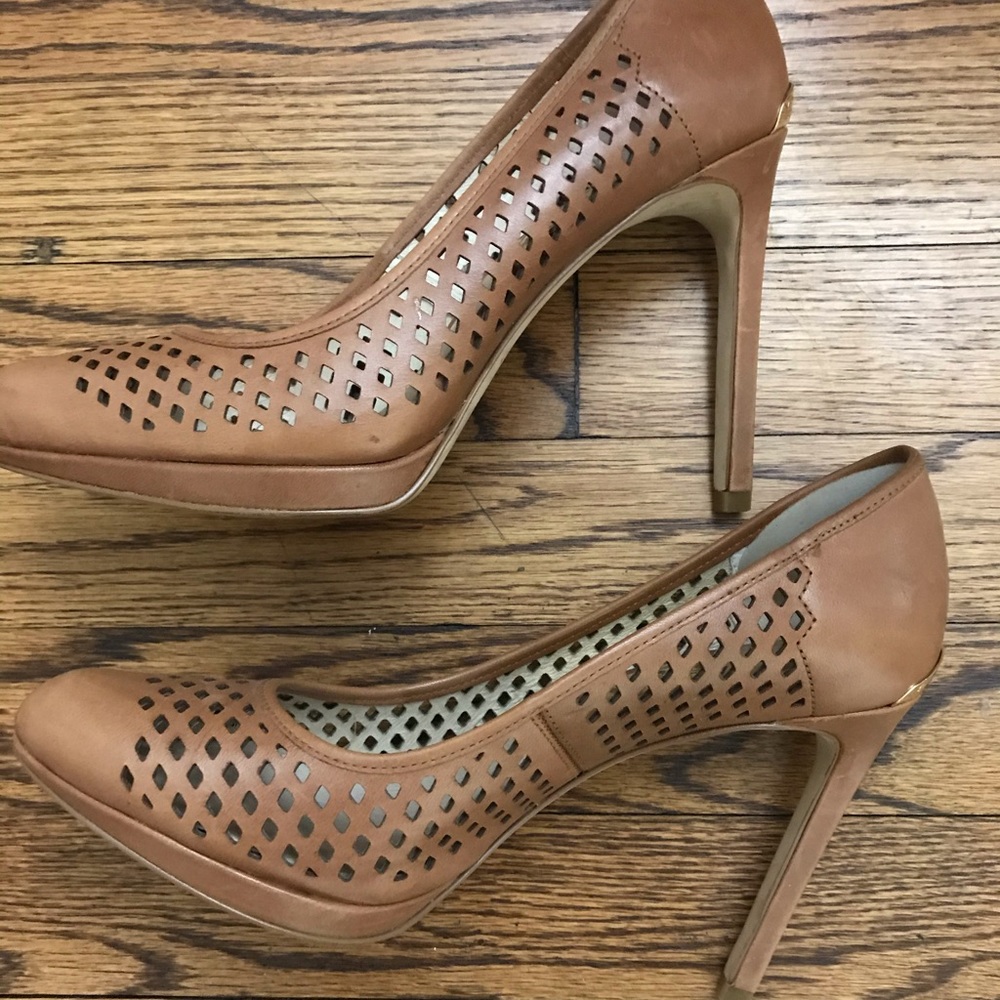 Michael Kors Tan Heels Pumps